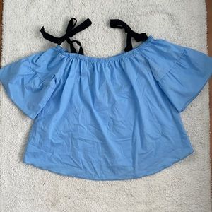 Blue Mine brand strap blouse